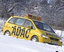 ADAC Pannendienst im Wintereinsatz